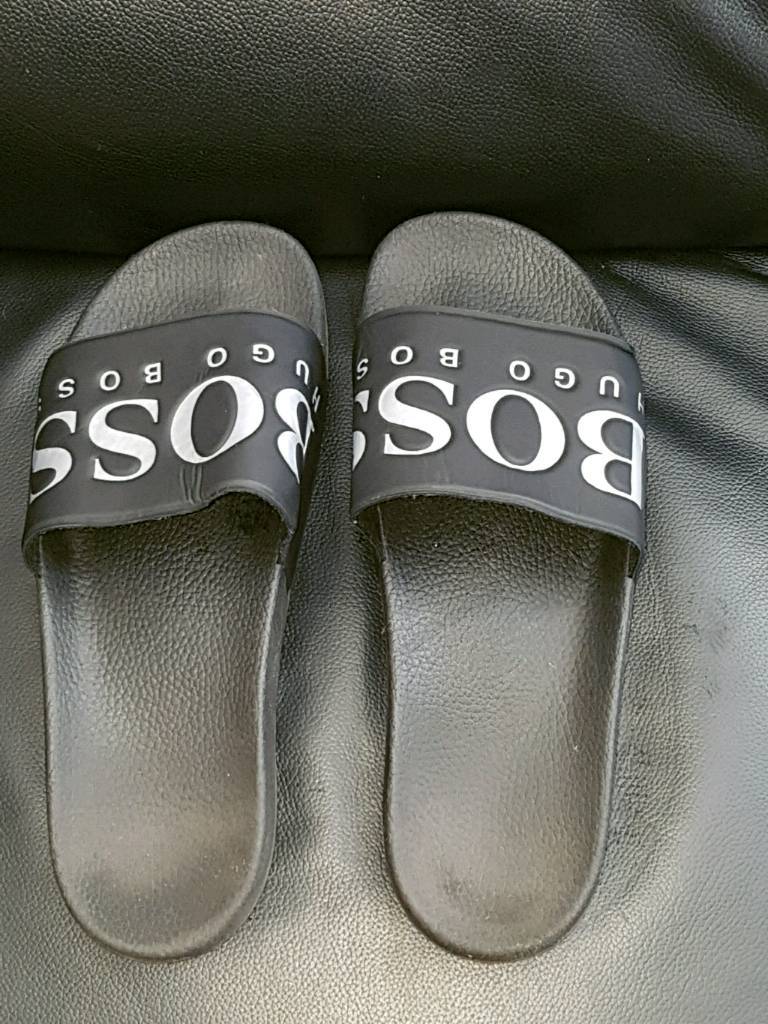 hugo boss flip flops sale